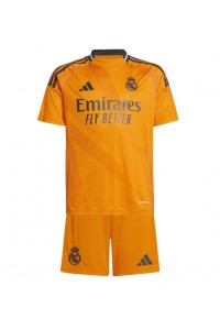 Real Madrid Babytruitje Uit tenue Kind 2024-25 Korte Mouw (+ Korte broeken)